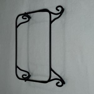 Longaberger Wrought Iron Rectangular Pedastal Stand